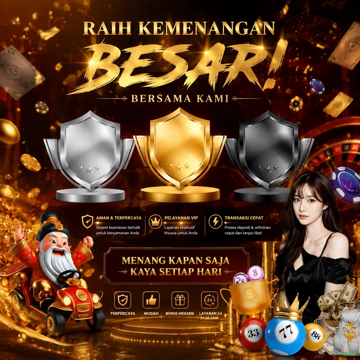 Berbagai Jenis Permainan yang Tersedia di ketua268